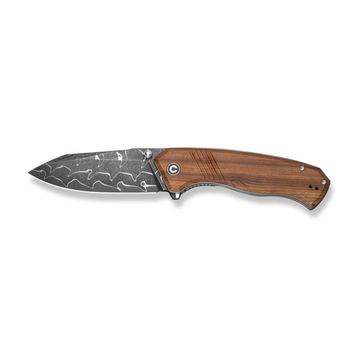 Нож Civivi Placoid, Wood, Damascus Фото