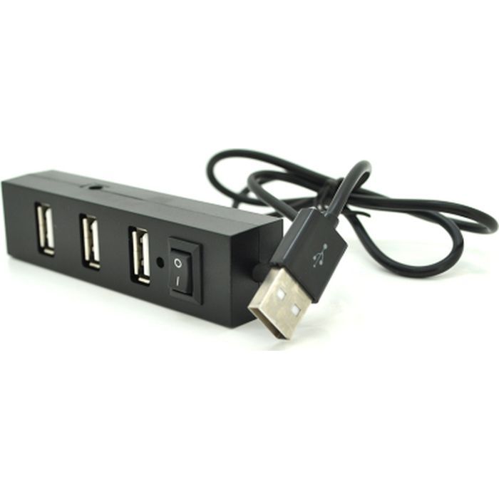 Концентратор Voltronic USB 3.0 to 4xUSB black Фото