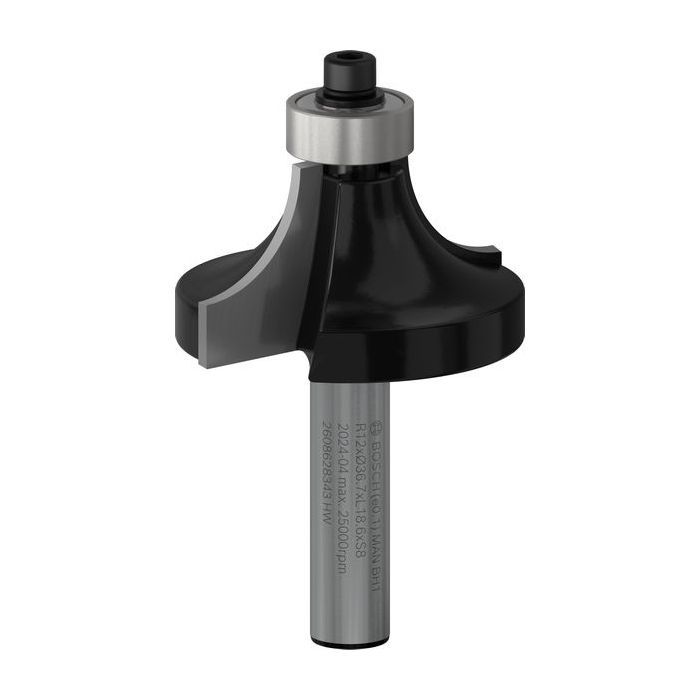 Фреза Bosch Professional карнизна, Std, S8, R12, L19 Фото