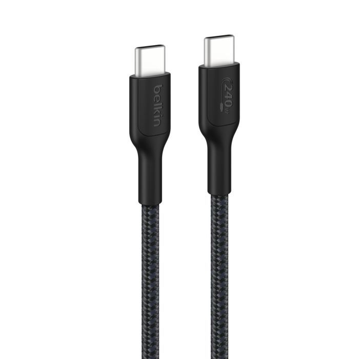 Дата кабель Belkin USB-C to USB-C 1.0m 240W black Фото