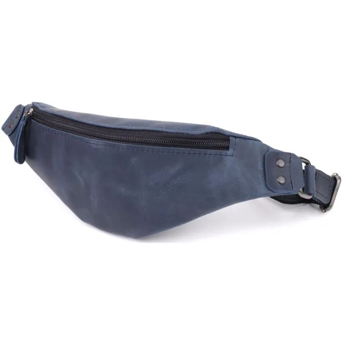 Сумка Shvigel Из натуральной кожи Синяя Фото