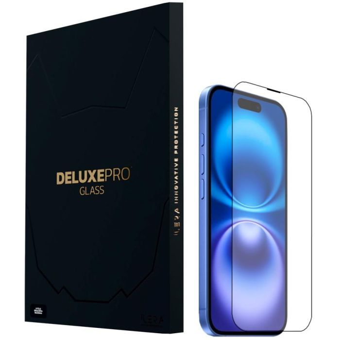 Стекло защитное iLera DeLuxe Original Glass iPhone 16 | 15 Фото
