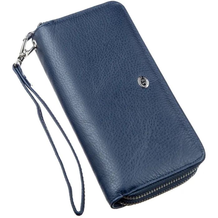 Кошелек ST Leather Синий Фото