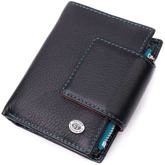 Кошелек ST Leather Черный Фото