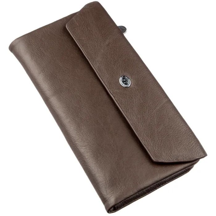 Кошелек ST Leather Коричневый Фото
