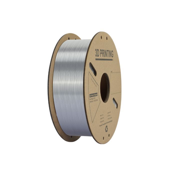 Пластик для 3D-принтера Voltronic PETG 1.75мм, 1кг, silver Фото