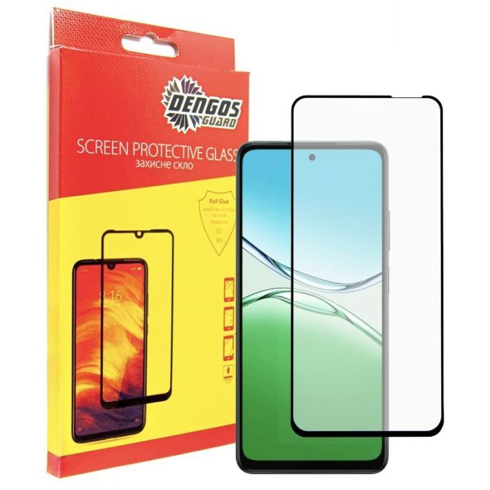 Стекло защитное Dengos Full Glue OPPO A5 4G Black Фото