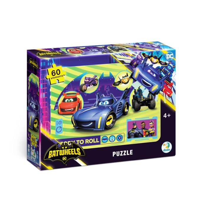 Пазл DoDo на 60 элементов Колеса просто хотят развлечься Фото