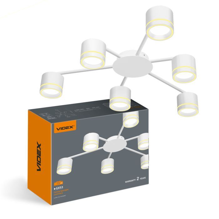 Светильник Videx під лампу 6xGX53 Фото