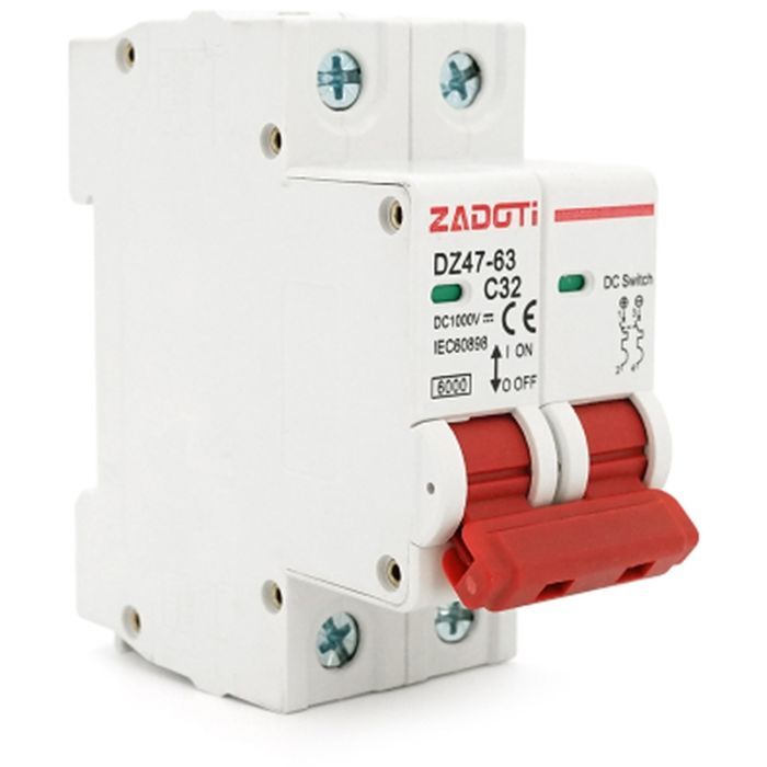 Автоматический выключатель ZADOTI DZ47-63C32 Фото