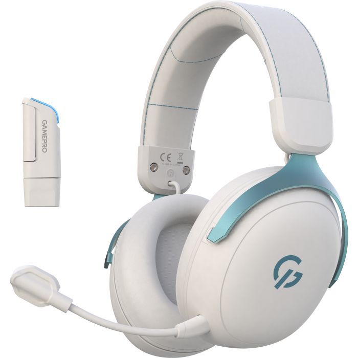 Наушники GamePro Asgard Freya Pro Wireless White/Blue Фото