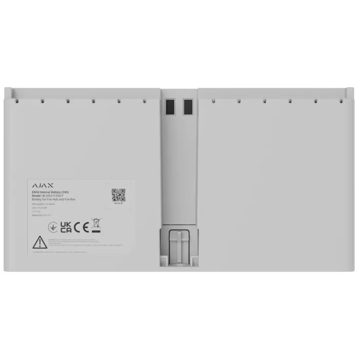 Аксессуар для охранных систем Ajax EN54 Internal Battery (24h) white Фото