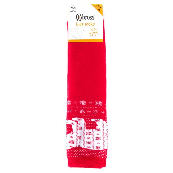 Носки детские Bross махровые новогодние Фото