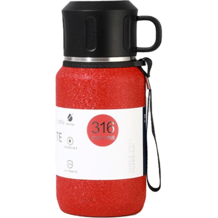 Термос Merlion Term 0,8 л, червоний Фото