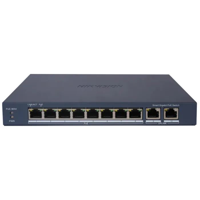 Коммутатор сетевой Hikvision DS-3E1510P-EIV2 Фото