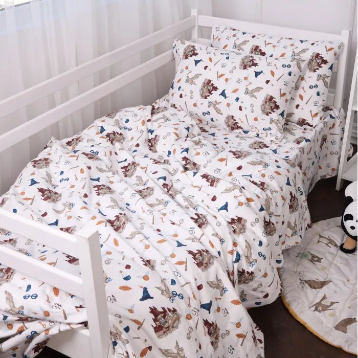 Постельное белье MirSon 013 Harry Potter Фланель 200х220 Евро Фото