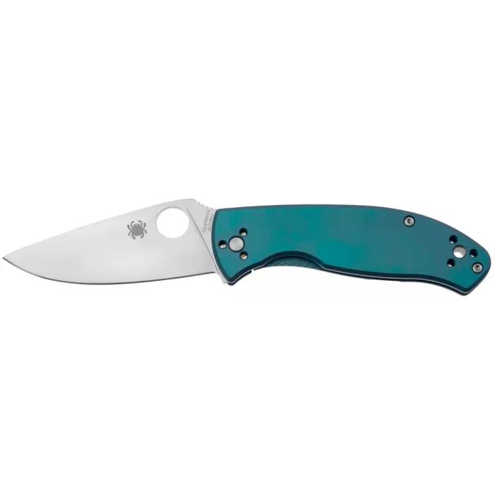 Нож Spyderco Tenacious Titanium Blue Фото