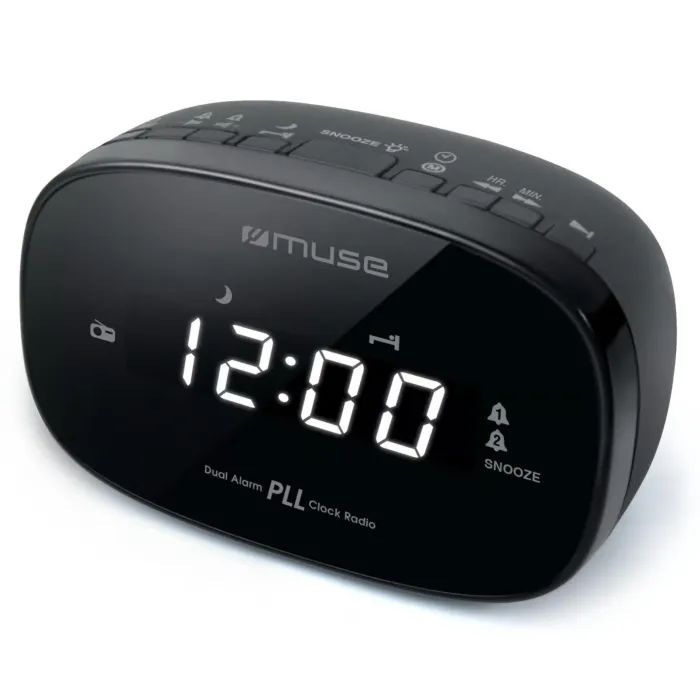 Настольные часы Muse радіо-годинник Фото