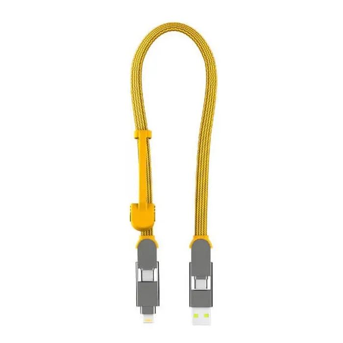 Дата кабель Rolling Square 6in1 inCharge XL 0.3m yellow Фото