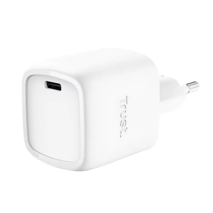 Зарядное устройство Trust USB-C PD30W GaN white Фото