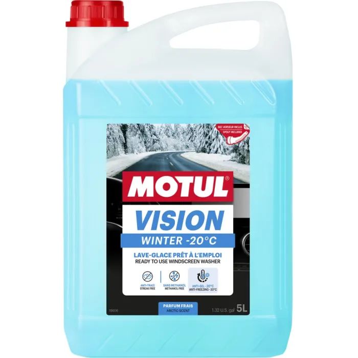 Омыватель автомобильный MOTUL Vision Winter (-20С), 5л Фото
