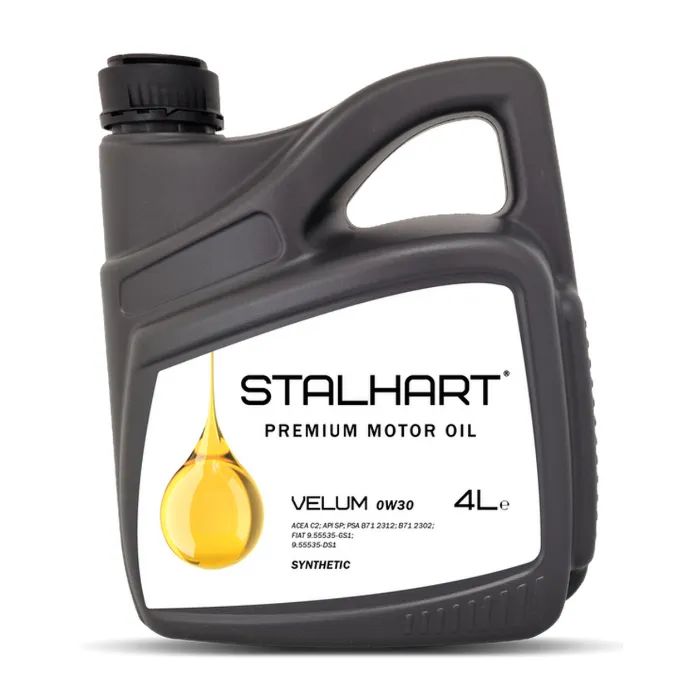 Моторное масло STALHART VELUM 0W-30 4л Фото