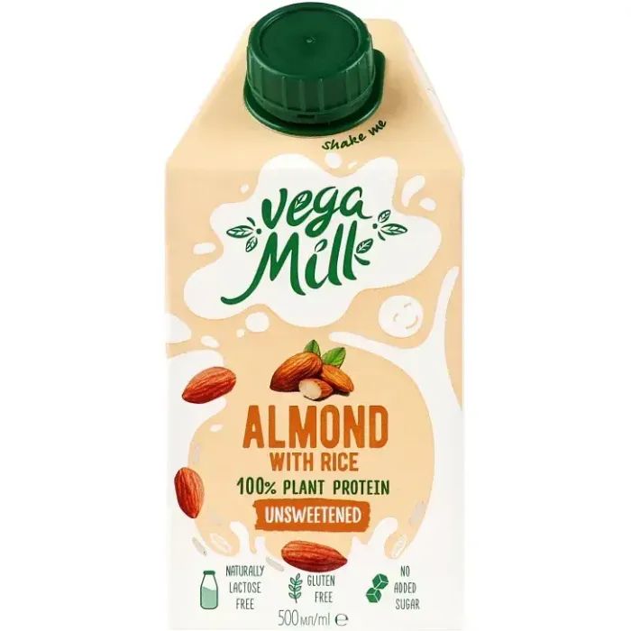 Молоко растительное Vega Milk Миндальное с рисом 500 мл Фото