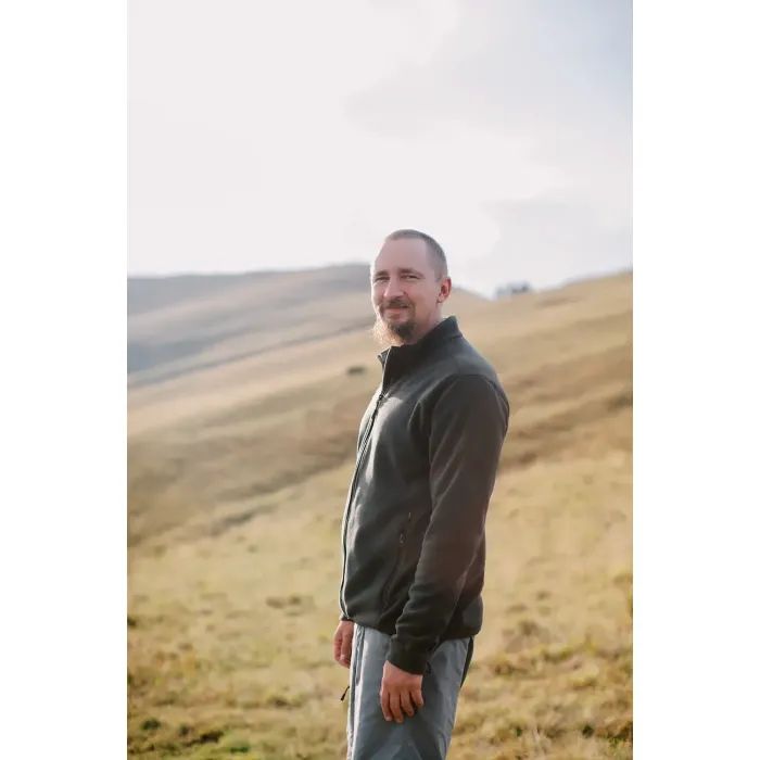 Кофта Tribe Fleece Jacket Full Zip T-KJ-0011-olive, 48 Фото