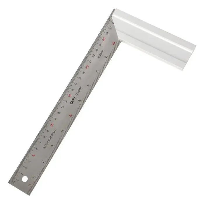 Угольник Deli кутова 30 см Фото