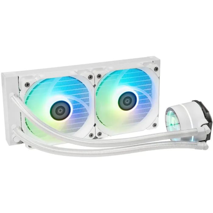 Система жидкостного охлаждения Qube ZT-240 white Фото