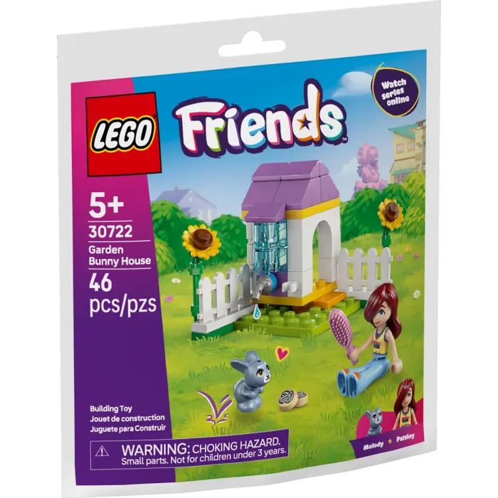 Конструктор LEGO Friends Садовая избушка для кролика Фото
