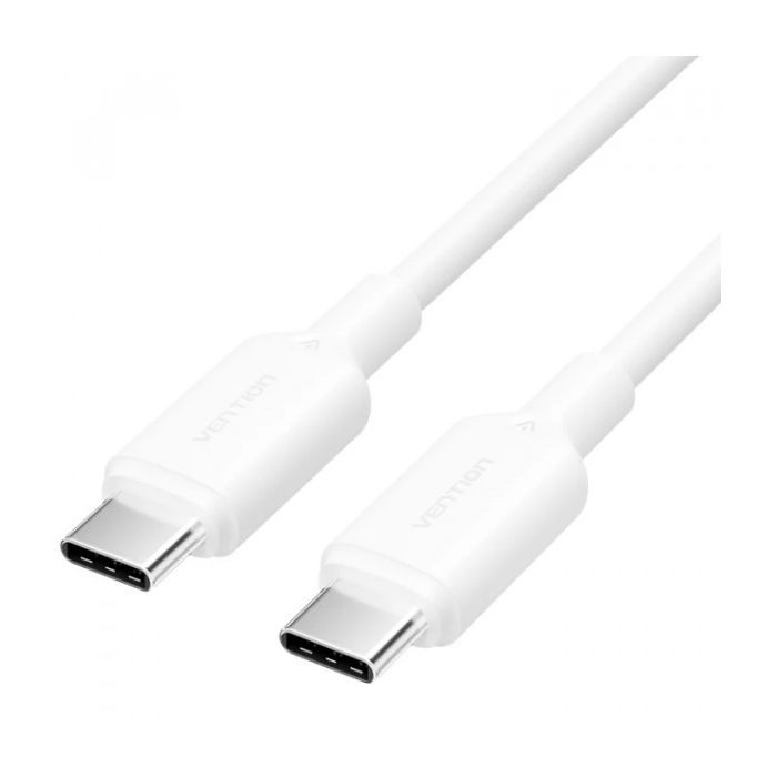 Дата кабель Vention USB-C to USB-C 1.0m 60W white Фото