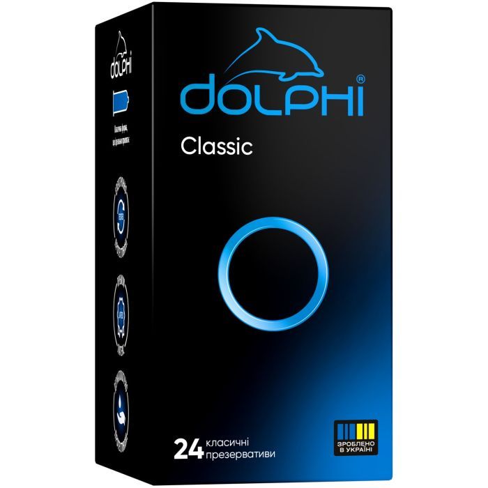 Презервативы Dolphi Classic 24 шт. Фото