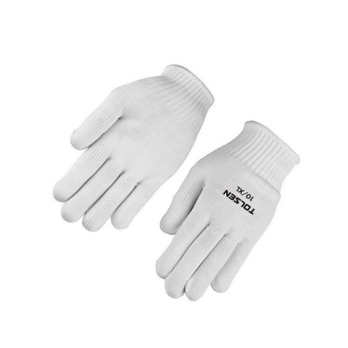 Защитные перчатки Tolsen полиэстер 12 пар XL (10) Фото