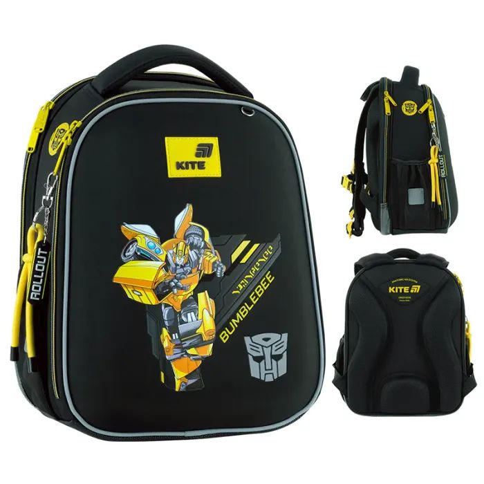 Портфель Kite Education каркасний 555 Transformers Фото