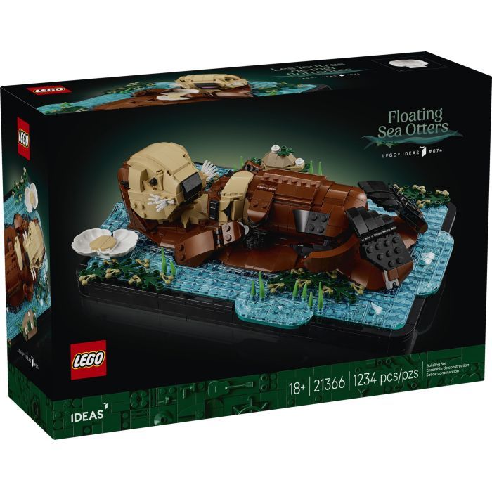 Конструктор LEGO Ideas Плавающие морские выдры Фото
