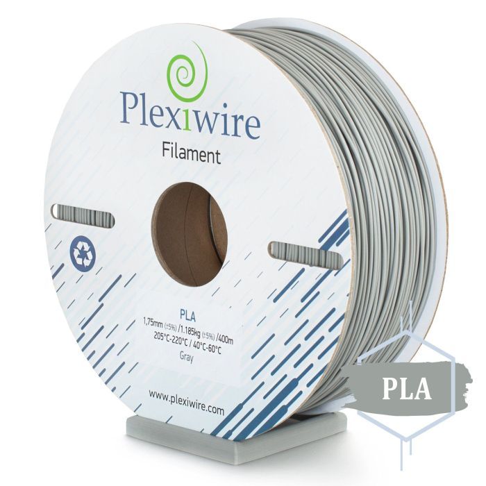 Пластик для 3D-принтера Plexiwire PLA1.75mm 1.2kg/400m Gray Фото