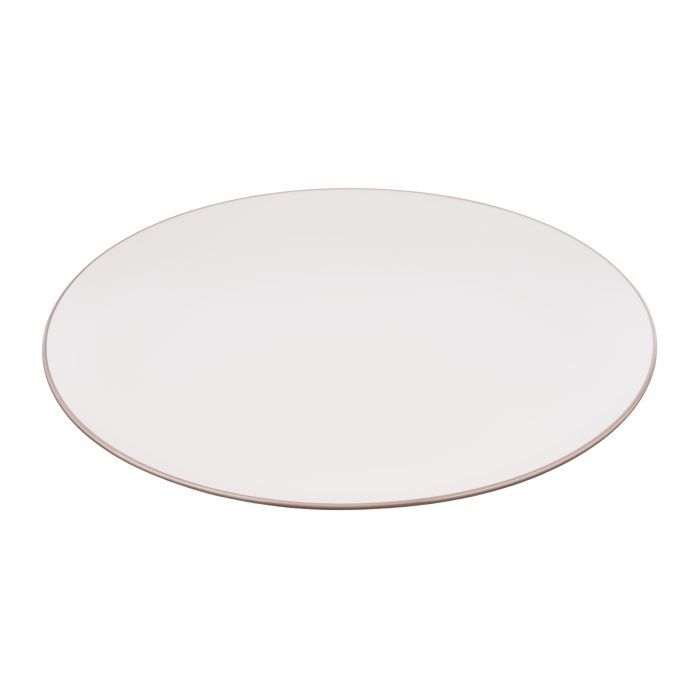 Тарелка Ardesto Asti, 26.9см, кераміка, білий Фото