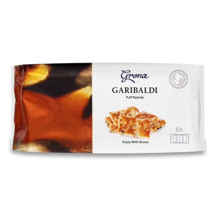 Печенье Grona слоеное Гарибальди 354 г Фото
