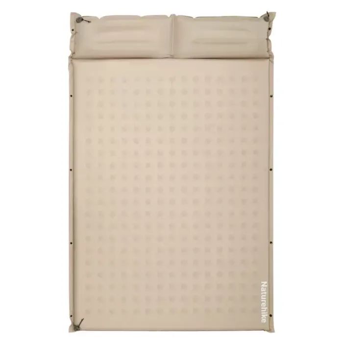 Туристический коврик Naturehike CNK2550WS025, вологостійкий, 200х130х3 см, бежевий Фото
