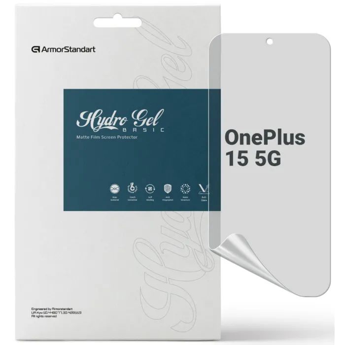 Пленка защитная Armorstandart hydrogel Matte OnePlus 15 5G Фото