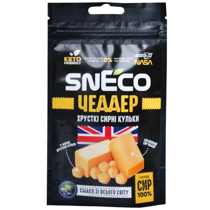 Сыр сушеный snEco Чеддер 14 г Фото