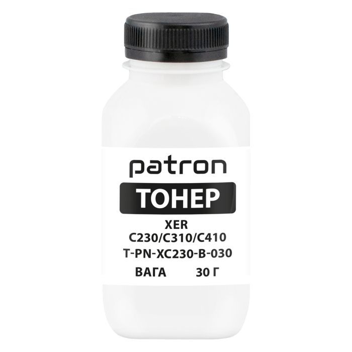 Тонер Patron XER C230/C310/C410, 30 г, Black Фото