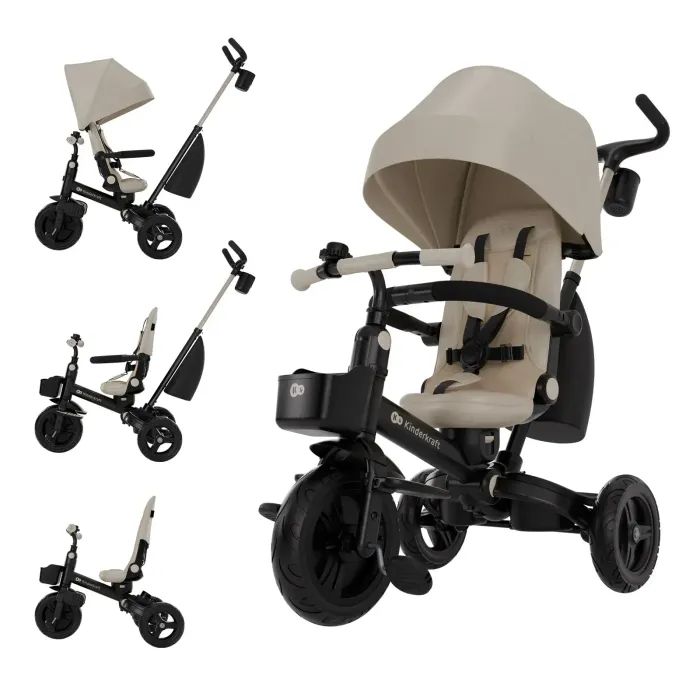 Детский велосипед Kinderkraft Aveo 2 Plus Beige (KRAVEO02BEG0000) Фото