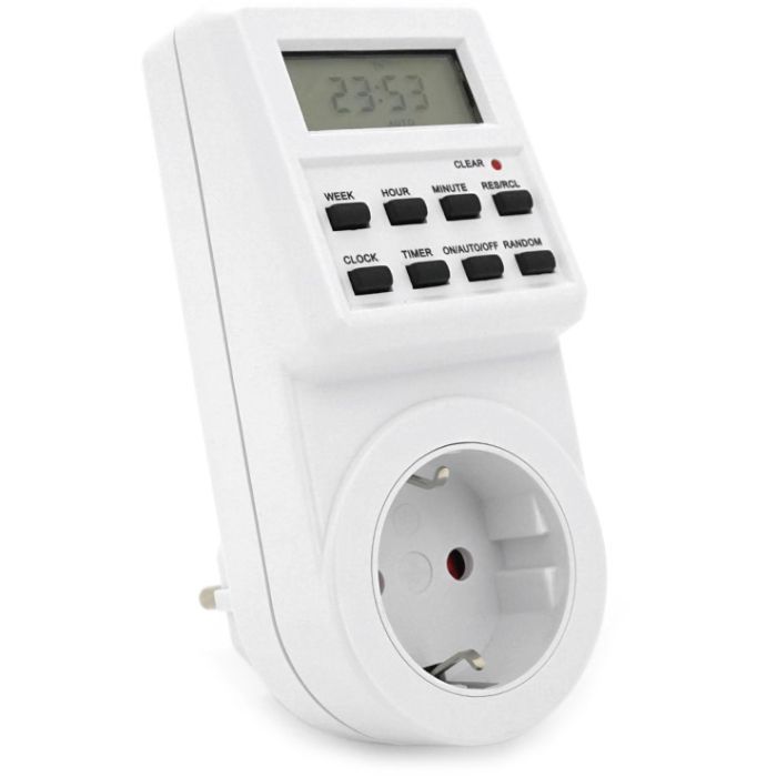 Таймер-розетка Voltronic Programme Timer Digital Фото