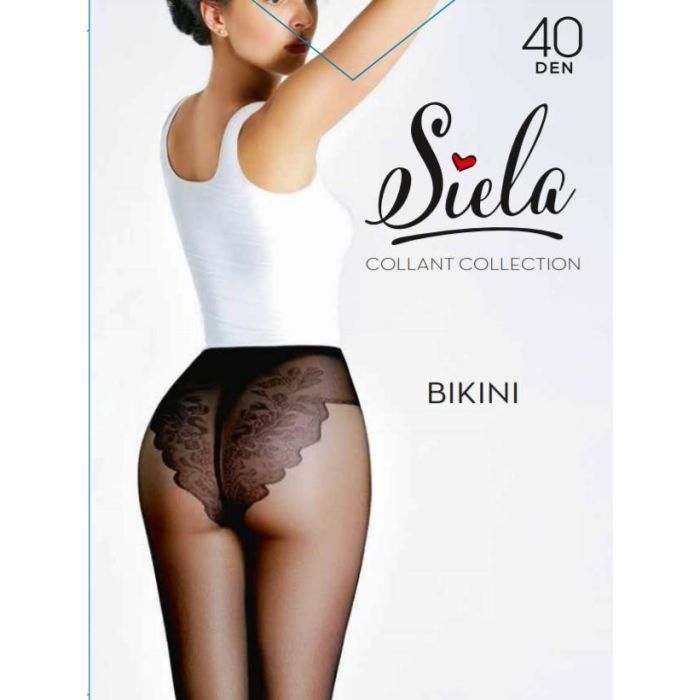 Колготы Siela Bikini 40 Den Nero - 3 Фото