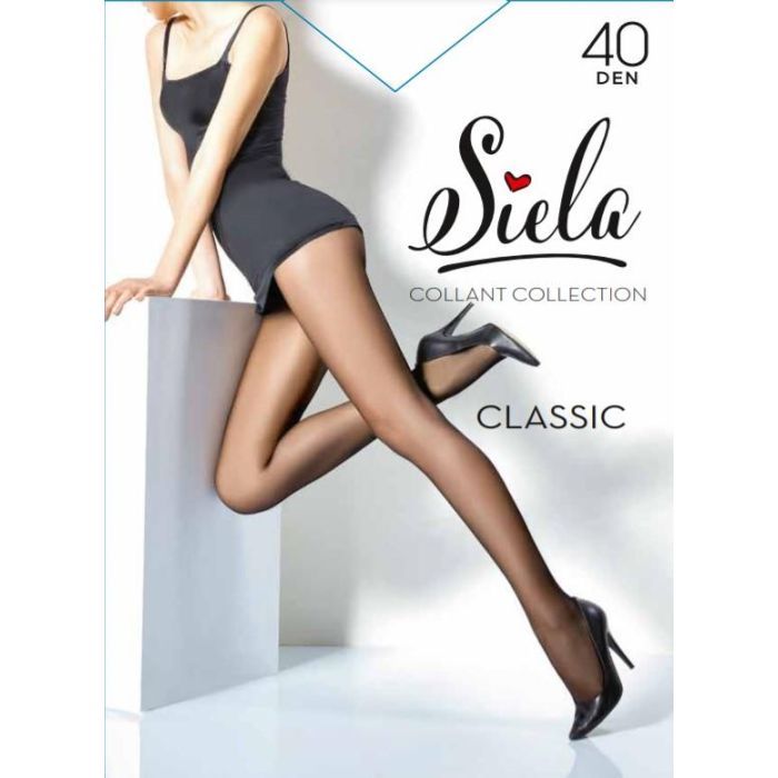 Колготы Siela Collant Classic 40 Den Tabaco - 2 Фото