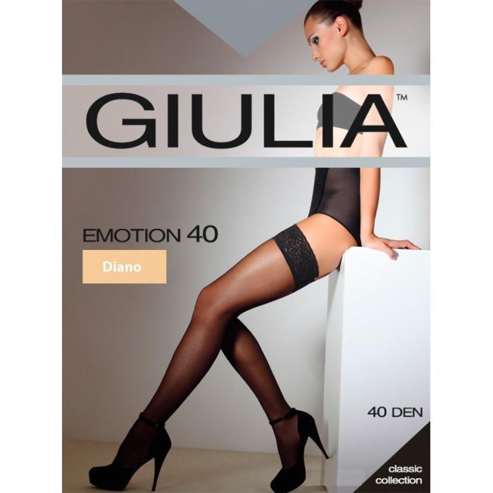 Чулки Giulia Emotion 40 Den Daino - 3/4 Фото