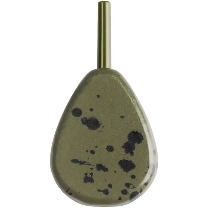 Грузило Brain In-Line Flat Lead 84g 2шт/уп Green Фото