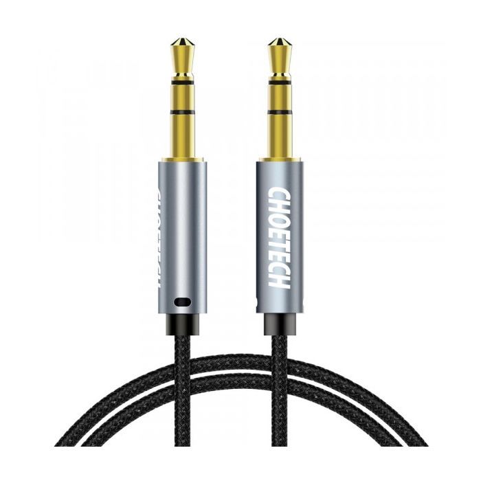 Кабель мультимедийный Choetech 3.5mm M to 3.5mm M 1.2m Фото